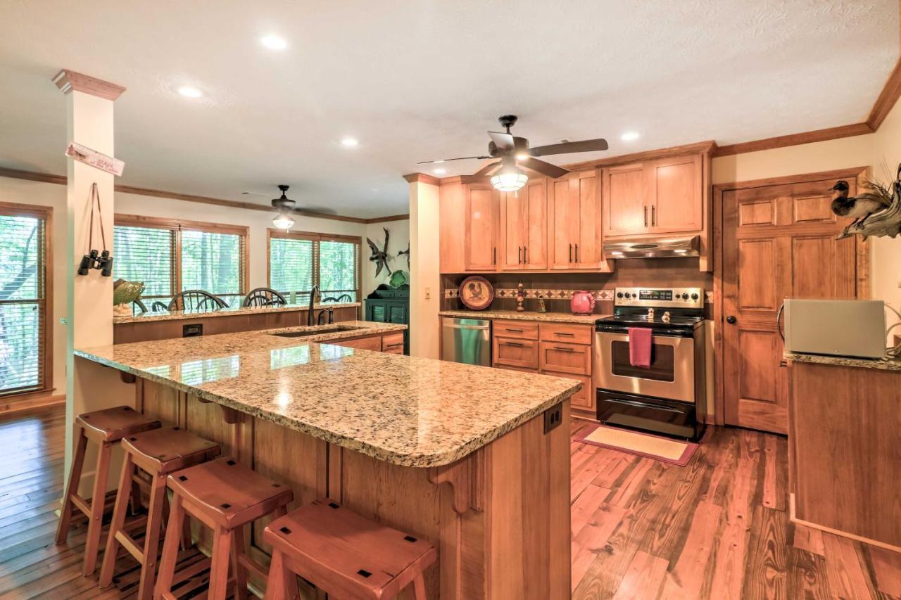 Waterfront West Point Lake Cabin With Private Dock! Whitewater Woods Zewnętrze zdjęcie