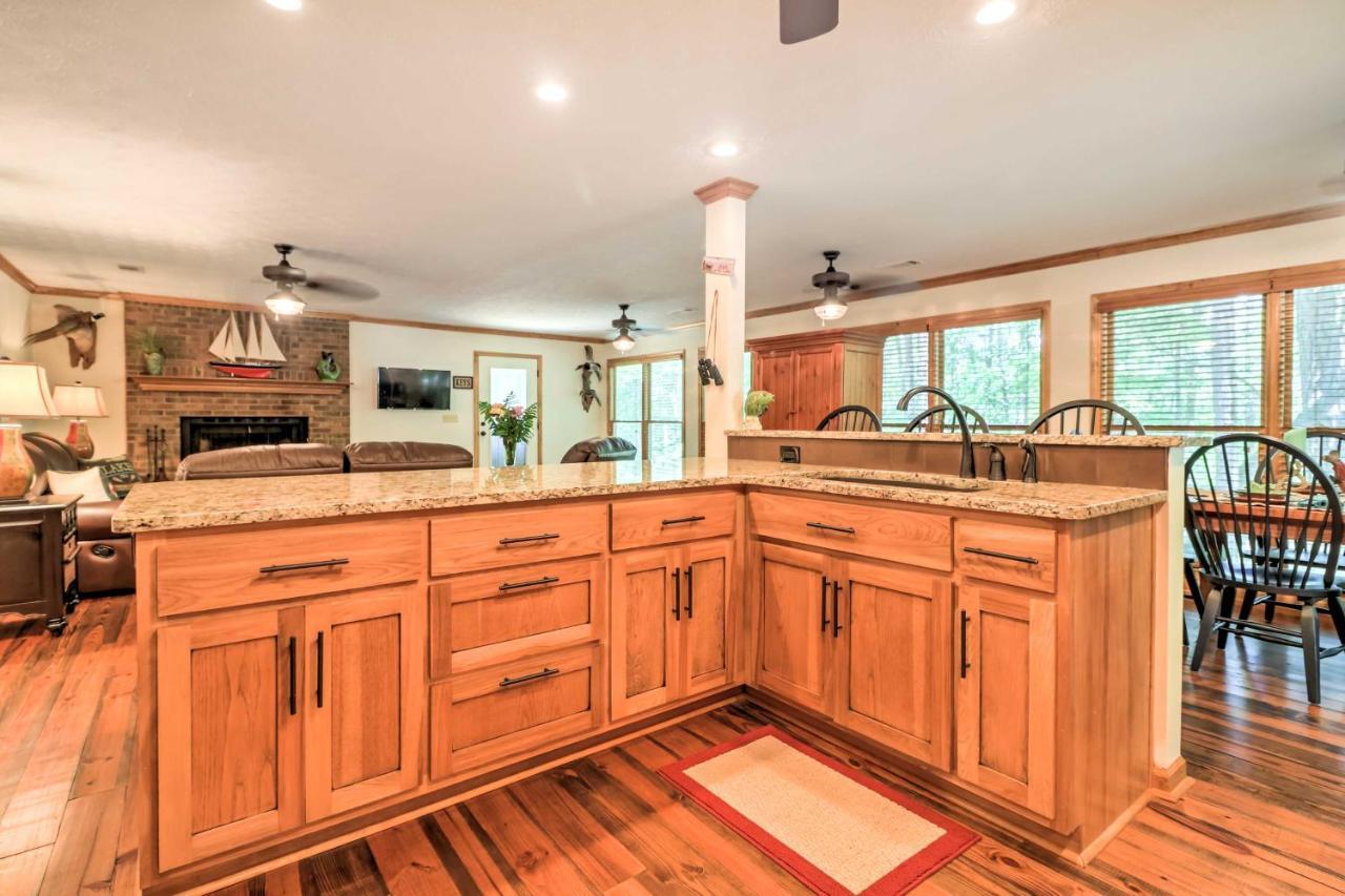 Waterfront West Point Lake Cabin With Private Dock! Whitewater Woods Zewnętrze zdjęcie