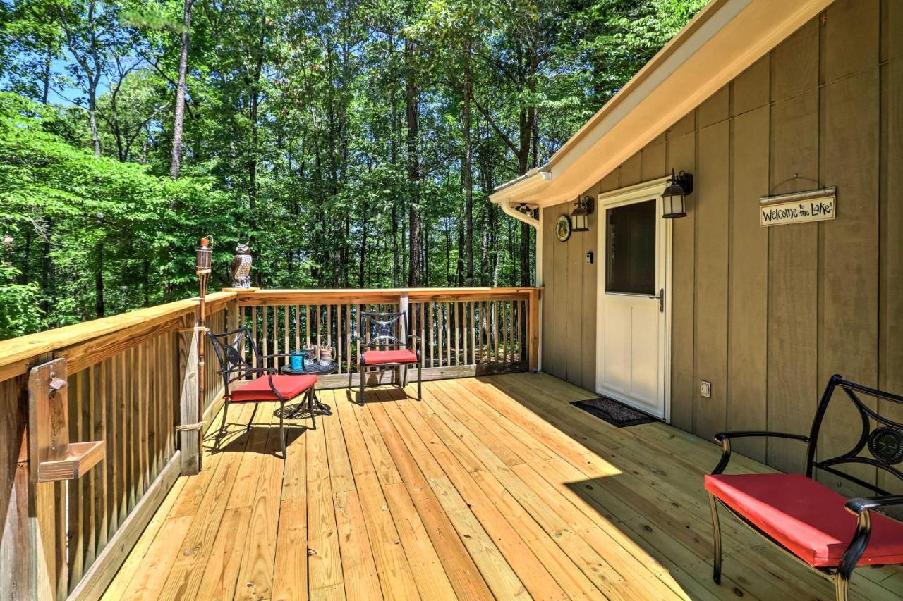 Waterfront West Point Lake Cabin With Private Dock! Whitewater Woods Zewnętrze zdjęcie