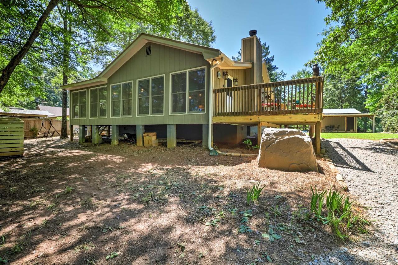 Waterfront West Point Lake Cabin With Private Dock! Whitewater Woods Zewnętrze zdjęcie